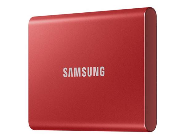 Samsung T7 2TB External SSD - Metallic Red