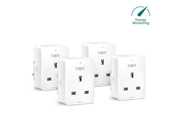TP-Link Tapo P100 WiFi Smart Plug (4-pack)