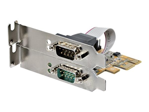 StarTech.com PCIe Dual Serial Port Card (21050-PC-SERIAL-LP) | EE Store