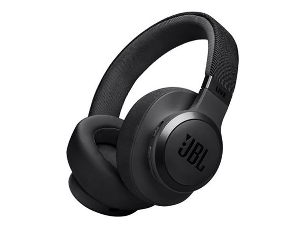 JBL Live 770NC Noise Cancelling Over Ear Headphones - Black