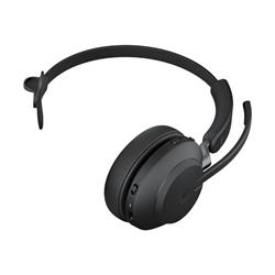 Photos - Headphones Jabra Evolve2 65 USB-A MS Mono Headset with Desk Stand - Black 