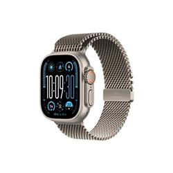 Apple Grade A Watch Ultra 2 Natural Titanium with Milanese Loop - Natural Medium